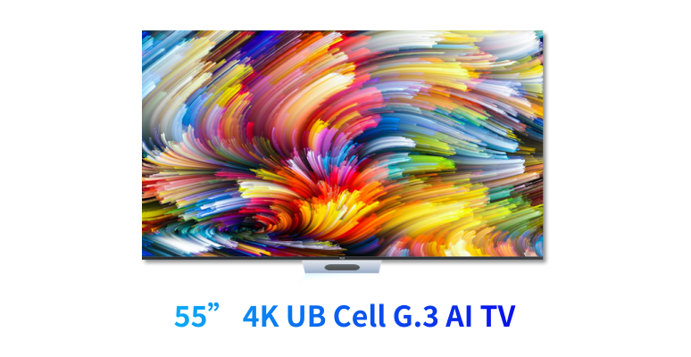 Ub Cell 55” 4K UB Cell G.3 AI TV