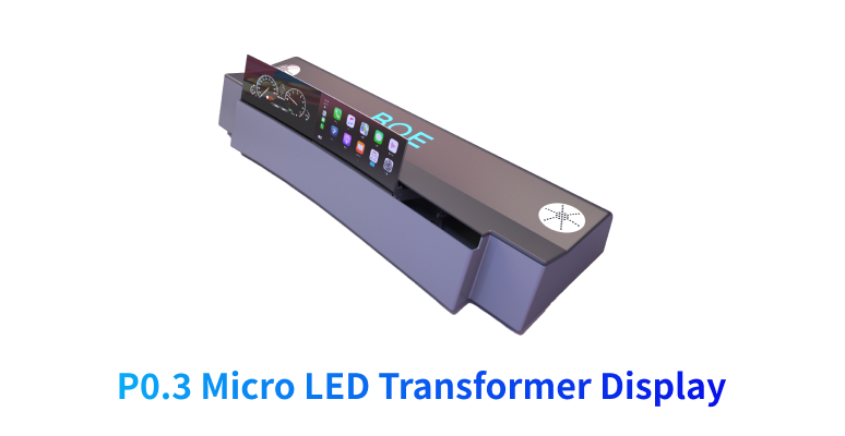 P0.3 Micro LED Transformer Display-2
