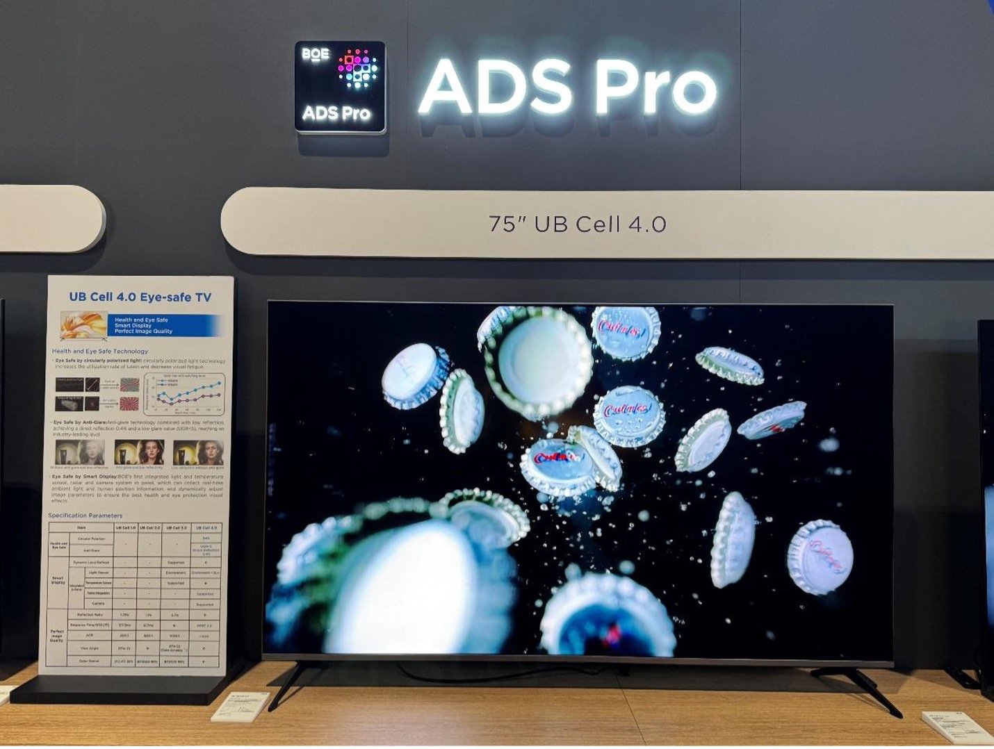 UB Cell 4.0 Eye-safe TV